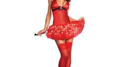 Woman cosplay devil Simple