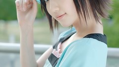 Woman cosplay Japanese short