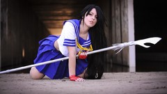 Woman cosplay Kanu Unchou