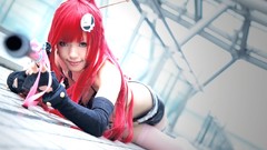 Woman cosplay Kipi gi