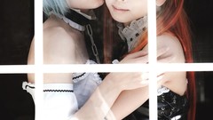 Woman cosplay models ayanami