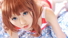 Woman cosplay neon genesis