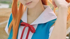 Woman cosplay neon genesis