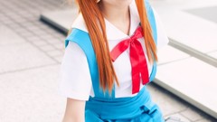 Woman cosplay neon genesis