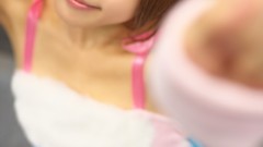Woman cosplay pink sweets