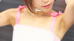 Woman cosplay pink sweets