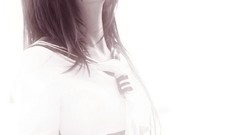 Woman cosplay school uniforms