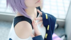 Woman cosplay shirayuki mizore