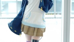 Woman cosplay shirayuki mizore