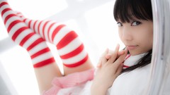 Woman cosplay stockings skirts