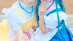 Woman cosplay sweets (candies)