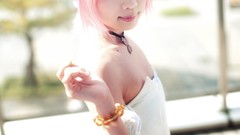 Woman cosplay sweets (candies)