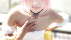 Woman cosplay sweets (candies)