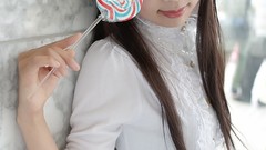 Woman cosplay sweets (candies)