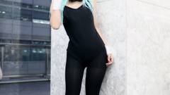 Woman cosplay sweets (candies)