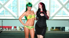 Woman cosplay Urusei Yatsura