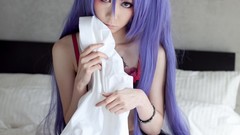 Woman cosplay vocaloid asians