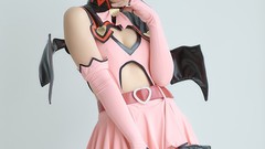 Woman cosplay vocaloid hatsune