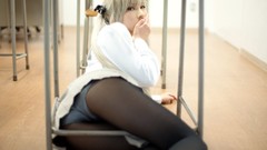 Woman cosplay yosuga no