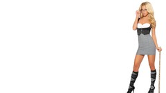 Woman costume blondes