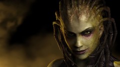 Woman creatures starcraft concept art Marek Okon Sarah Kerrigan 