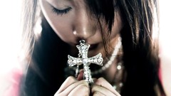 Woman cross asians artwork