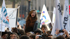 Woman crowd