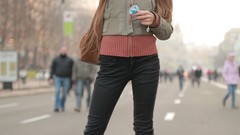 Woman curly hair ukrainian Met-Art magazine Milena D