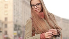 Woman curly hair ukrainian Met-Art magazine Milena D