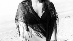 Woman Cynthia monochrome greyscale