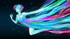 Woman dancers artistic