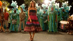 Woman dancing blondes alessandra ambrosio