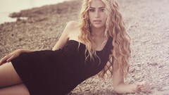 Woman day sunny Beaches blondes