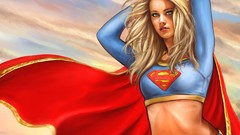 Woman dc artwork supergirl