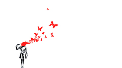 Woman death Guns dress