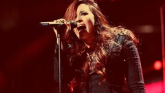 Woman demi lovato brunettes singers