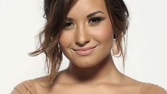 Woman demi lovato smiling