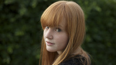 Woman depth of field