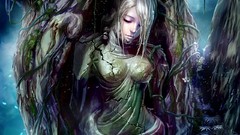 Woman digital art artwork