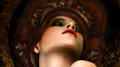 Woman digital art fantasy art