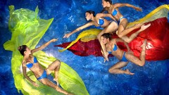 Woman digital art fantasy art montage