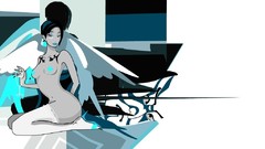 Woman digital art vectors