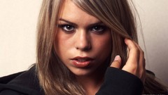 Woman Doctor Who Celebrity Billie Piper Actress hoodies blondes 