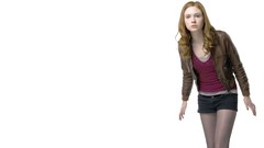 Woman Doctor Who karen gillan Amy Pond Simple Background