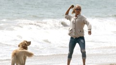 Woman Dogs glasses Beaches Actress hayden panettiere blondes