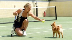 Woman Dogs upskirt maria