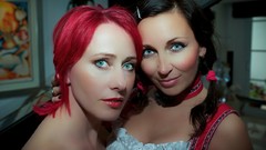 Woman dolls baby brunettes redheads