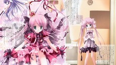 Woman dolls duel Ribbons anime girls boots underwear charlotte 