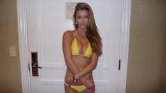 Woman door watches models nina agdal bikini