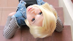 Woman Dragons Dragon Ball Z cosplay Android 18